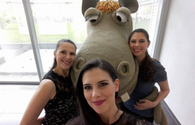 Lippai Andrea, Pirók Zsófia és Horányi-Pirók Panka táncművészek a Duna TV Család-Barát magazinműsorában