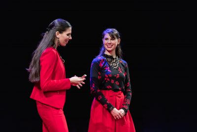 Pirók Zsófia flamenco táncművész és Horányi-Pirók Panka néptáncpedagógus előadása a TEDx LibertyBridgeWomen 2019-es konferenciáján